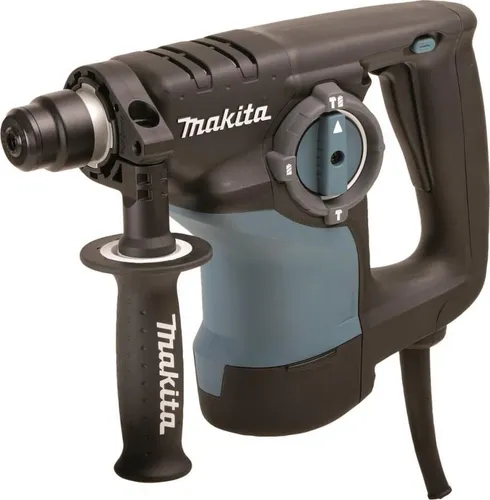 Makita HR2810 Bohrhammer 800W im Koffer - Bohrmaschine für vielseitige Anwendungen, 2.8J Schlagenergie und 800W Leistung, ideal für Bau- und Renovierungsprojekte.