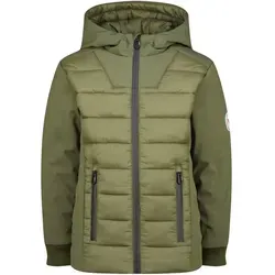 Vingino Winterjacke "Texto" in Khaki - Größe 128 für Kinder - Stylische Vingino Winterjacke "Texto" in Khaki - ideal für kalte Tage. Mit Kapuze, Reißverschluss und praktischen Taschen bietet sie Komfort und Funktionalität für aktive Kinder.
