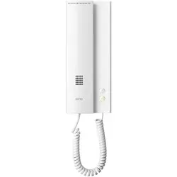Schneider Electric Ritto Wohntelefon 1763070 - Weiße Gegensprechanlage für klare Kommunikation, ideal für sichere Zugangskontrolle in Wohngebäuden