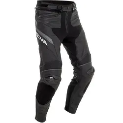 Richa Viper 2 Street perforierte Motorrad Lederhose, schwarz, Größe 58 - Motorradhosen mit perforiertem Leder für optimale Belüftung an heißen Tagen und Akkordeon-Stretcheinsätzen für maximalen Komfort.