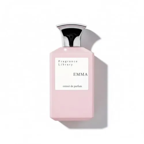 FRAGRANCE LIBRARY Emma Extrait de Parfum - Luxuriöser Damenduft mit blumigen, süßen und fruchtigen Noten. Ideal für stilbewusste Frauen, die Eleganz und Vielseitigkeit schätzen. Erhältlich in 100ml Flakon oder 3ml Probe.