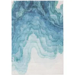 benuta Teppich Mara, rechteckig, 6 mm Höhe, Kunstfaser, Ethno-Style - Der rechteckige Teppich Mara von benuta vereint modernes Design und Funktionalität. Mit lebendigen Farben und pflegeleichter Kunstfaser ist er perfekt für jeden Wohnraum und bringt frischen Wind in dein Zuhause.