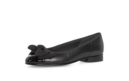 Gabor Damen Ballerinas Schwarz (Black 37) - Stilvoll und Bequem - Elegante geschlossene Ballerinas für Damen, ideal für Alltag und Freizeit, mit hohem Tragekomfort und zeitlosem Design.