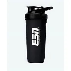 ESN Protein Shaker Smartshake Reforce 700 ml Edelstahl Schwarz - Proteinshaker aus hochwertigem Edelstahl mit 700 ml Fassungsvermögen, ideal für Fitness und unterwegs. Integriertes Mischnetz und Fruit-Infuser sorgen für perfekte Drinks ohne Klumpen.