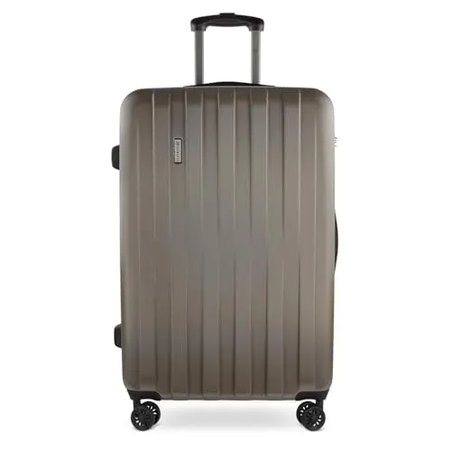 bugatti Hartschalen-Trolley Lima 2.0, 4 Rollen, ABS - Koffer aus kratzresistentem ABS-Material, 75 cm groß und mit 4 flexiblen Doppelrollen für müheloses Manövrieren, ideal für Reisen.