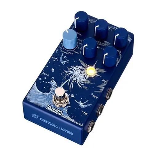 Klowra Limbo Reverb Gitarren Effektpedal – 9 Stereo-Reverb-Typen - Erleben Sie epische Klanglandschaften mit dem Klowra Limbo Reverb Pedal. Neun Reverb-Typen und innovative Freeze- & Infinity-Modi bieten endlose kreative Möglichkeiten für Ihre Musik.