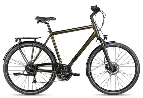 2R Manufaktur Trekkingrad TRX Plus – 24 Gang Shimano Acera - Robustes Trekkingrad mit 24 Gängen, hydraulischen Scheibenbremsen und leichtem Aluminiumrahmen für komfortable Fahrten auf jedem Terrain.