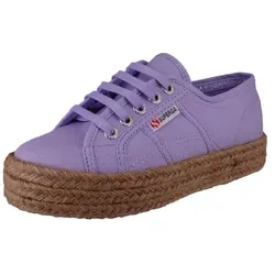 Superga 2730 Rope Sneakers Low, S00CF20, 38 EU - Sneaker für Mädchen, mit stylischem Seil-Design und bequemer 2 cm Absatzhöhe, ideal für den Alltag.