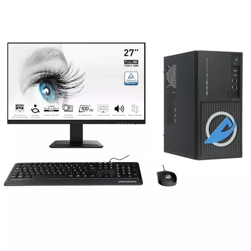 Ankermann Business Office Work Bundle | Intel Core i5-6500 - PC-Systeme mit leistungsstarkem Intel Core i5-6500, 16GB RAM und 480GB SSD. Ideal für effizientes Arbeiten mit Windows 11 und Libre Office, inklusive 24 Monate Garantie und 6 Monate Rückgabeservice.