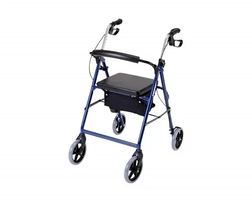Mobilex Impala Large Leichtgewichtrollator - 8 kg, 150 kg Belastbarkeit - Gehstöcke & Rollatoren: Leichter Rollator mit nur 8 kg, ideal für Senioren, bietet Sicherheit und Mobilität im Alltag.