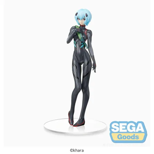 Evangelion: 3.0+1.0 Thrice Upon a Time SPM PVC Statue Rei Ayanami 22 cm - Spielfiguren - Hochwertige PVC Statue von Rei Ayanami, 22 cm groß, perfekt für Sammler und Fans des Evangelion-Franchises.