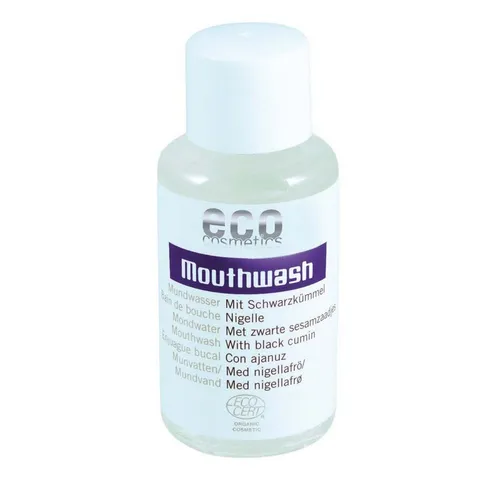 Eco Cosmetics Mundwasser Teeth - Mundwasser Schwarzkümmel 50ml, (1-tlg)