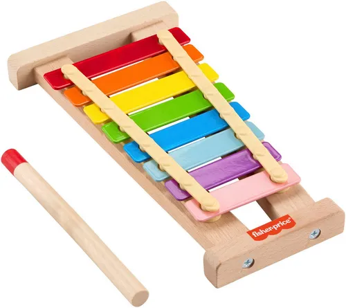 Fisher-Price® Spielzeug-Musikinstrument Holz-Xylophon
