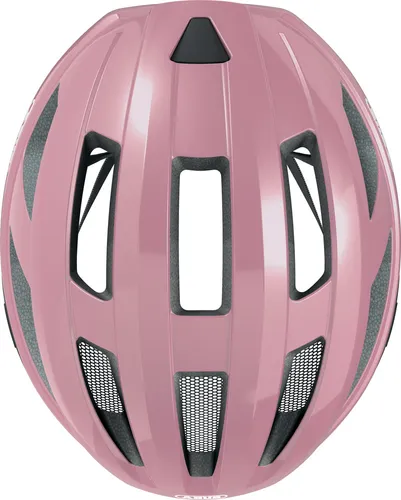 ABUS Touren-\/Cityhelm Macator Größe L - Shiny Rose - Fahrradhelm, sicher und stylisch mit verstellbarem Kopfumfang von 58-62 cm für optimalen Tragekomfort.
