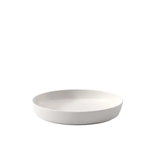 Villeroy & Boch Iconic Schale flach weiß 1,10l - Schalen & Schüsseln - Hochwertige Premium Porzellan Schale, spülmaschinen- und mikrowellensicher, ideal für stilvolles Servieren.