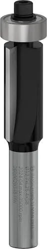 Bosch Professional Bündigfräser Standard for Wood (für Holz, Ø 12,7 mm, Arbeitslänge 25,4 mm, Zubehör Handfräse), Ø 12,7 mm / Arbeitslänge 25,4 mm
