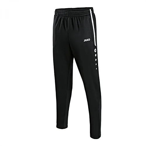 Jako Trainingshose Herren Active - Sportliche lange Trainingshose in Schwarz, ideal für Fußball und aktive Freizeit