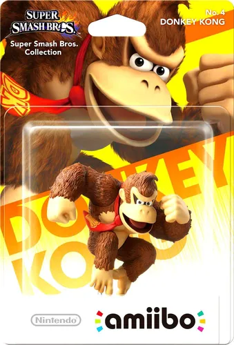 Nintendo Amiibo Smash Donkey Kong - Interaktive Spielfigur für 3DS XL, Wii U und 3DS - Gaming Zubehör - Bringen Sie Ihre Spiele zum Leben mit der interaktiven Amiibo-Figur, die Ihre Spielerfahrung individuell anpasst und erweitert.