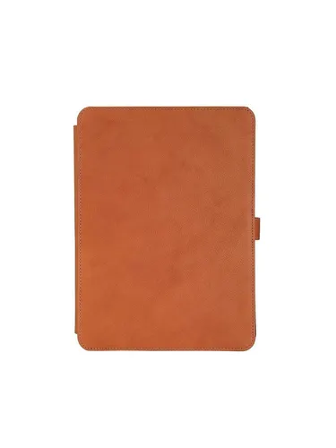 ONSALA Tablet Cover Leather Brown - iPad 10.9" 10th Gen 2022 - Werkzeugzubehör mit integriertem Ständer für optimalen Betrachtungswinkel beim Filme schauen. Schließt mit magnetischem Verschluss und besticht durch schwedisches Design aus hochwertigem Leder.