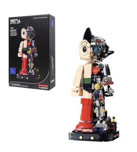 Pantasy Astro Boy 86203 Klemmbaustein Set - Baukästen & Bausteine, 1258 Teile für kreativen Spielspaß, fördert Hand-Augen-Koordination und Kreativität bei Kindern.