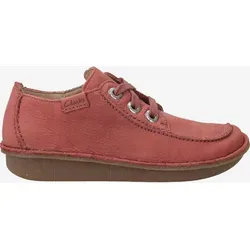 Clarks Herren Sueño Divertido, Dusty Rose NBK, 37.5 EU - Herren-Schnürhalbschuhe aus hochwertigem Leder mit flacher Sohle, ideal für komfortable Alltagslooks und vielseitige Kombinationsmöglichkeiten.