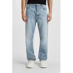 Loose-fit-Jeans HUGO BLUE "Nate" für Herren, Gr. 31, Länge 34 - Herren-Stoffhosen in heller Waschung, komfortable Loose-fit-Jeans aus 100% Baumwolle, ideal für Freizeitaktivitäten und vielseitig kombinierbar.