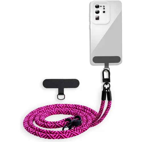 Cadorabo Handykette für Samsung Buds PRO / LIVE / Buds 2 Necklace Hülle mit verstellbarem Kordelband (Kopfhörer Tasche) (DE-173295)