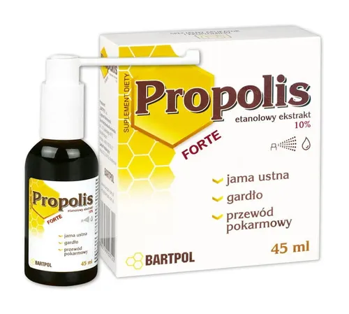 PROPOLIS Forte – Ethanolextrakt 10 % propolis – Bartpol - 45 ml