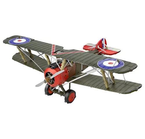 Invento Puzzle Metal Earth, Sopwith Camel - 3D Metall Puzzle, Puzzleteile