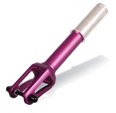 MADD Stunt Scooter Accessoires HOT HEAD EXTREME Threadless Fork purple - Cityroller & Kickboards, hochwertige lila Gabel für verbesserte Performance und stylisches Design.