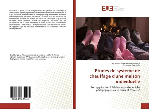 Etudes de système de chauffage d'une maison individuelle Ony Nampoina Rakotondra