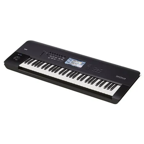 Korg Nautilus 61 - Musik Workstation - Synthesizer mit 61 halbgewichteten Tasten, 9 Syntheseverfahren und 200 Stimmen Polyphonie; ideal für kreative Musiker und Produzenten.