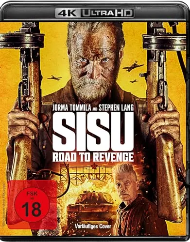 Sisu: Road to Revenge (4K-UHD + Blu-ray) – Action-Highlight - Intensive Fortsetzung des Überraschungshits SISU. Erleben Sie packende Action und eine fesselnde Verfolgungsjagd, während der Protagonist für seine Familie kämpft.