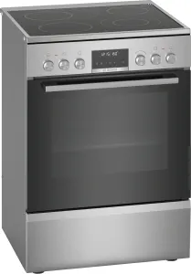 Bosch HKS79U250 Serie 6 Elektro-Standherd - Herd mit Pyrolyse Selbstreinigung und AutoPilot 30 für perfekte Ergebnisse. 3D Heißluft und erweiterbare Kochzone machen das Kochen zum Kinderspiel.