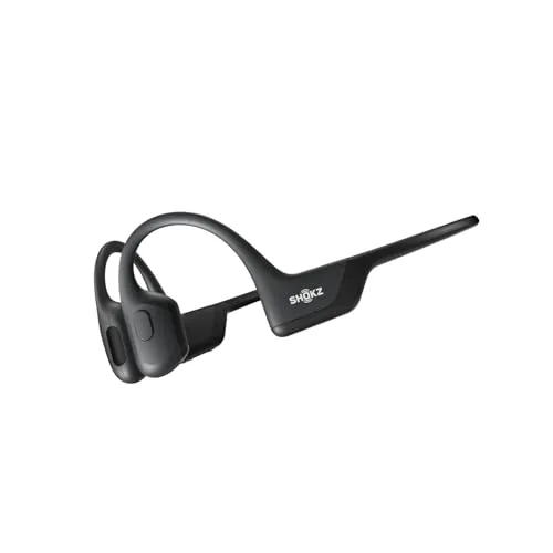 Shokz OpenRun Pro Schwarz - Bone-Conduction-Kopfhörer mit TurboPitch-Technologie, 10 Stunden Akku und IP55 wasserdicht für unbeschwertes Training