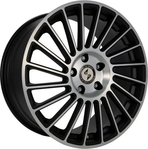 Etabeta Venti-R 19" Alufelge für VW Bus - Schwarz Shiny Polish - Felgen in der Größe 8.5x19" mit Vielspeichen-Design, ideal für VW Bus, aus robustem Aluminium und mit einer maximalen Traglast von 800 kg.