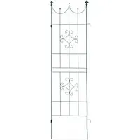 Rankgitter Rankhilfe Blumenstütze Metallspalier - Spaliere aus wetterfestem Metall im Vintage-Design, ideal für die Unterstützung Ihrer Pflanzen und eine stilvolle Gartengestaltung.