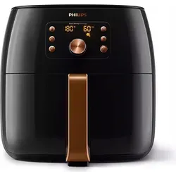 Philips Ovi Smart Airfryer Xxl 2225W 7X Schneller Fettfrei Frittieren - Schwarz