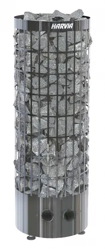 Harvia Cilindro Black Steel Saunaofen 9,0 kW PC90 - Saunaofen & Heizgerät mit integrierter Steuerung, robustes Stahl-Design für effiziente Wärme und entspannende Saunaerlebnisse.