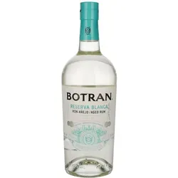 Ron Botran Reserva Blanca 1893 - 3 Jahre alter Rum 0,7 Liter - Rum, aromatischer und fruchtiger Geschmack mit einer einzigartigen Note von Vanille und Honig, ideal für Cocktails oder pur.
