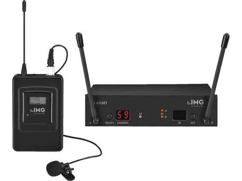 IMG STAGELINE TXS-631SET - Multi-Frequenz-Mikrofonsystem - Mikrofone mit UHF-PLL-Technik, bietet 80 einstellbare Kanäle für störungsfreien Betrieb, ideal für professionelle Anwendungen.
