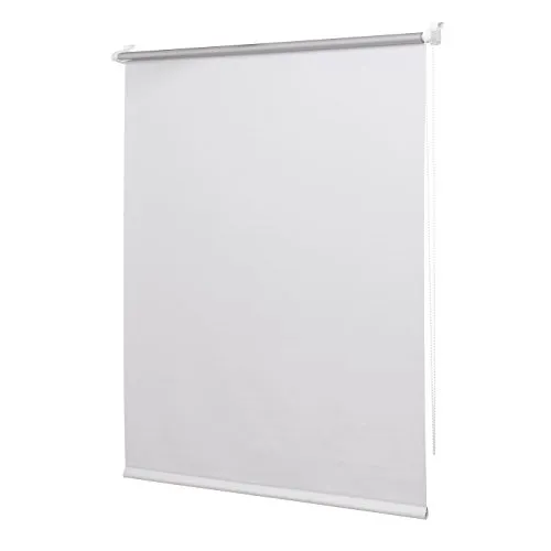 Ventanara® Verdunkelungsrollo ohne Bohren Klemmfix Thermorollo Weiß inklusive Klemmträgern 60 x 150 cm