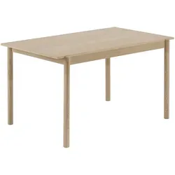 Muuto Linear Wood Esstisch, 140 x 85 cm, eiche natur