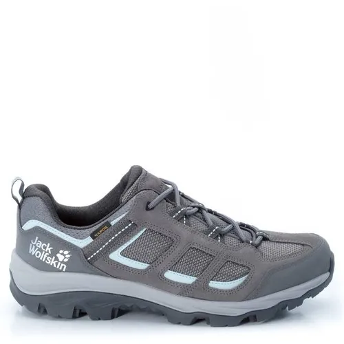 Jack Wolfskin Vojo 3 Texapore Low Damen Wanderschuhe, 39 EU - Wasserdichte Wanderschuhe für Damen, ideal für Tageswanderungen mit griffigem Profil und dämpfender Sohle für optimalen Komfort auch auf langen Strecken.