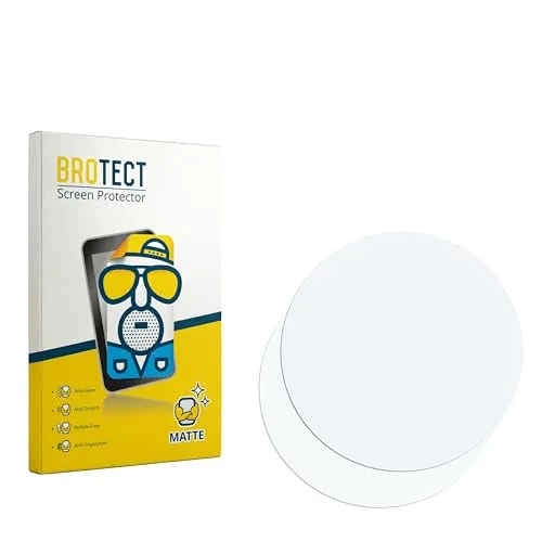 BROTECT Entspiegelungs-Schutzfolie für Zeit Vision CARE Pro (2 Stück) Matte Displayschutz-Folie, Anti-Reflex, Anti-Fingerprint