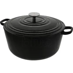 BK Cookware Bourgogne Schmortopf 28cm - Emailliertes Gusseisen - Auflaufformen - 28 cm Gusseisen Schmortopf mit Selbstbefeuchtungssystem für gleichmäßige Garergebnisse, ideal für schmackhafte Gerichte in Induktion und Backofen.