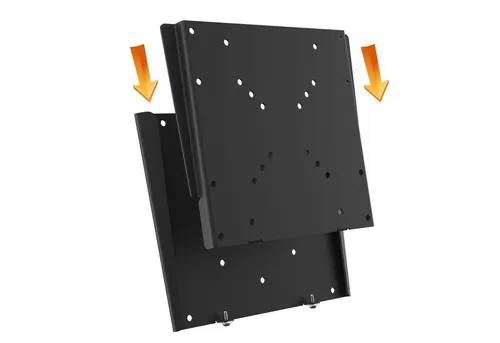 RICOO TV-Wandhalterung TV Monitor Wandhalterung 15"-32" bis 30 Kg flach F0522, (bis 32 Zoll, VESA 50x50 bis 200x200, 1-tlg., 30 Kg Aufnahme, 15" bis 32" (38-81 cm) Bildschirm Diagonale, flach curved Fest Slim Fernseher Monitor Wand Halterung)