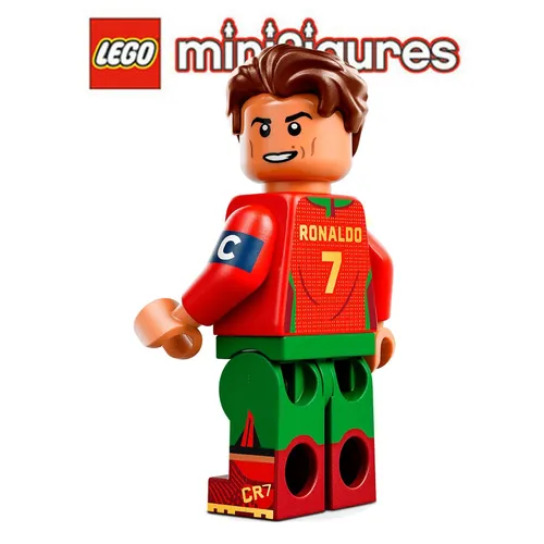 LEGO® Editions Football: 43012 Cristiano Ronaldo Fußball-Set - Vollständiges LEGO Set mit 490 Teilen, inklusive Cristiano Ronaldo Figur. Ideal für Fußballfans ab 10 Jahren, fördert kreatives Spielen und die LEGO Leidenschaft!