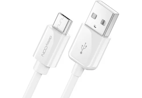 deleyCON deleyCON 2m Micro USB Ladekabel Datenkabel Handys Smartphones Tablets Smartphone-Kabel