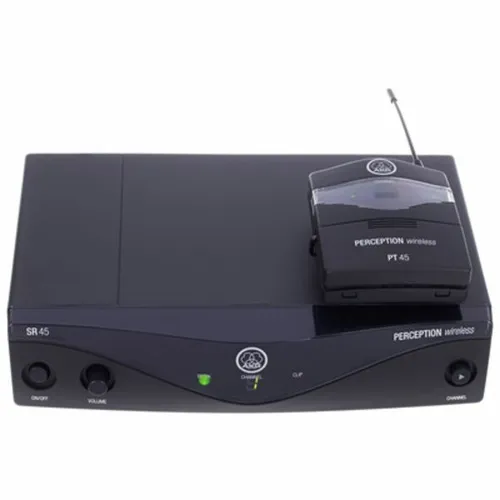 AKG PW 45 Instrumental Set - Flexibles Mikrofon mit 6 Frequenzen - Mikrofone, Instrumental Set mit 6 schaltbaren Frequenzen für optimale Anpassung und störungsfreien Betrieb.